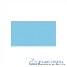 Плитка фарфоровая SertekPool 12.5х25 голубая