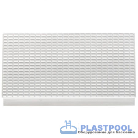 Профиль противоскользящий для переливной решетки SertekPool 12.5х25 белый