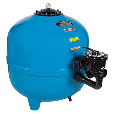 Фильтр  33м3/ч Gemas FILTRONE 920мм с боковым вентилем  2" 