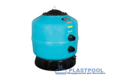 Фильтр  39м3/ч Gemas FILTRONE L 1000мм черная крышка 400 без бокового вентиля 2 1/2" 