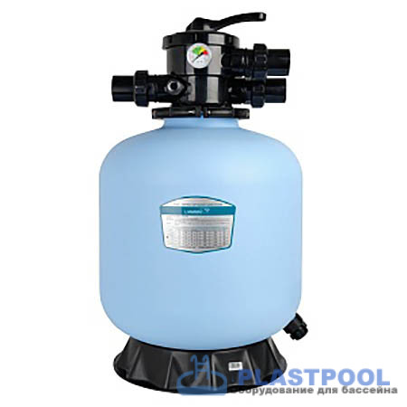 Фильтр   6,5м3/ч Laswim P-DG 410мм пластиковый с верхним вентилем 1 1/2" 