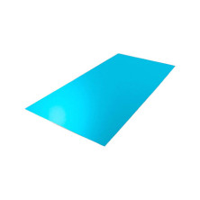 Металлический лист ламинированный ПВХ Elbtal Blue 1,2мм 2000х1000мм 