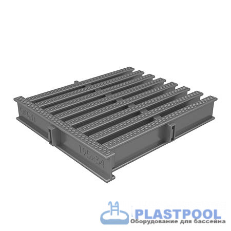 Угловой сегмент 195х34 мм, цвет нержавеющая сталь