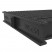 Угловой сегмент 195x34мм, цвет черный