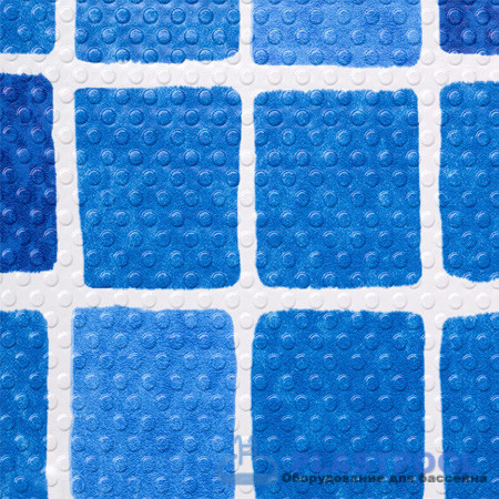 Пленка для бассейна противоскользящая Lange Mosaic Antislip (мозаика размытая) 2,0х25м