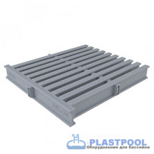 Угловой сегмент 245x34мм, цвет серый