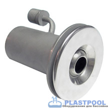 Форсунка гидромассажная с шариком Акватехника 1 1/2" ВР (плитка) 