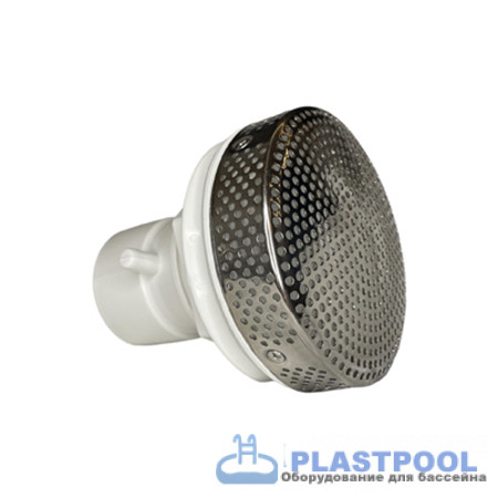 Желоб водозабора (универсал, накладка нерж.ст) 2" F-07B2-63