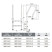 Лестница 4 ступени (у.б.) Emaux NSF415-S  AISI-304 