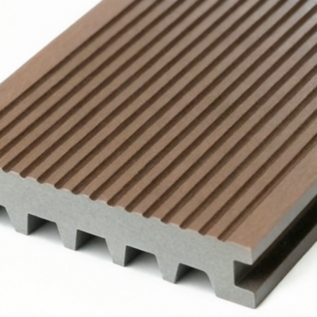 Террасная доска Экодекинг Базик полнотелая 140х20х3000