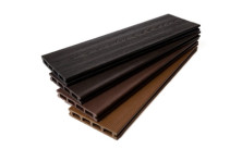 Террасная доска Экодекинг Комфорт плюс 3D 146х24x3000