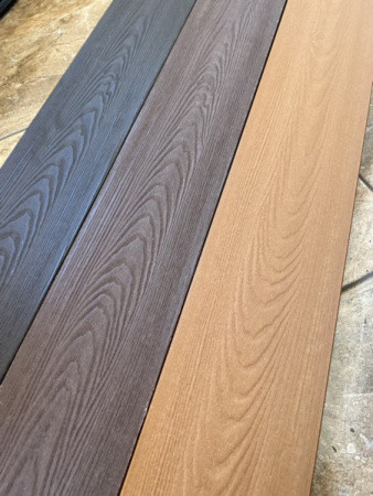 Террасная доска Экодекинг Комфорт плюс 3D 146х24x3000