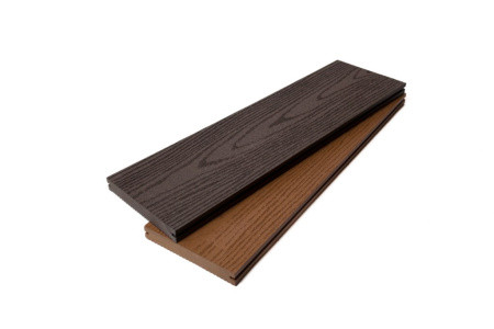 Террасная доска Экодекинг Некст полнотелая 145х19x3000