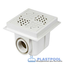 Донный слив Gemas 90мм под вклейку (плитка) 