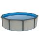 Морозоустойчивый бассейн PoolMagic White круглый 5,5x1.3м 