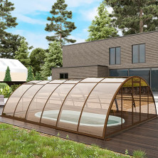 Раздвижной павильон для бассейна Standart H 10,6м*4,5м*1,75м 