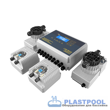 Станция дозирования DOMINATOR-M PRO рН/Cl/Rx (1-1000м3)