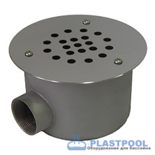 Донный слив 155мм Акватехника 1 1/2" ВР (плитка) 