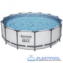 Каркасный бассейн Bestway Steel Pro 5612Z (488х122 см) с картриджным фильтром