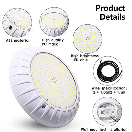 Прожектор накладной (35Вт/12В) LED RGB с пультом Tadpole JKD-YC220-AP