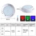 Прожектор накладной (25Вт/12В) LED RGB с пультом Tadpole JKD-YC260-AP