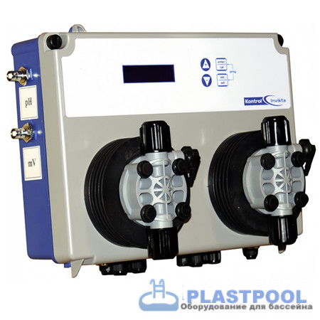 Автоматическая станция обработки воды pH-Redox 5 л/ч Kontrol Invikta Double SEKO