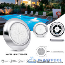 Прожектор накладной из нерж. стали (25Вт/12В) LED Cold white Tadpole JKD-YC260-2SP
