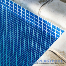Пленка для бассейна Haogenplast  Ogenflex Matrix Blue-3D (синяя мозайка) 1,65х25м