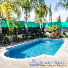 Пленка для бассейна Haogenplast  Ogenflex Matrix Blue-3D (синяя мозайка) 1,65х25м