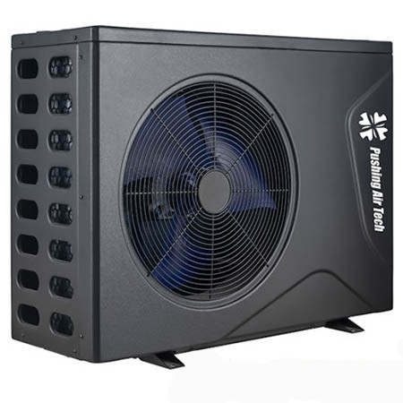 Тепловой насос для бассейнов (23 кВт 380 В) EVI Turbo Inverter Pushing Air Tech WE-23