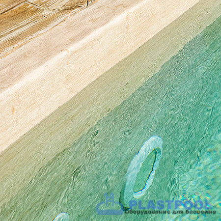 Пленка для бассейна Haogenplast  Ogenflex Larch Nature - 3D (имитация под дерево) 1,65х25м