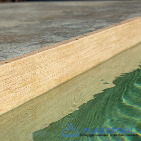 Пленка для бассейна Haogenplast  Ogenflex Larch Nature - 3D (имитация под дерево) 1,65х25м