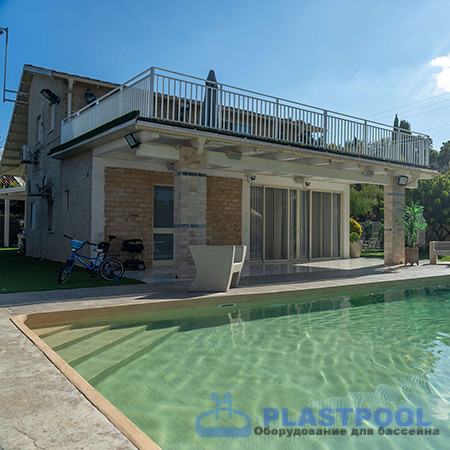 Пленка для бассейна Haogenplast  Ogenflex Larch Nature - 3D (имитация под дерево) 1,65х25м