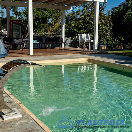 Пленка для бассейна Haogenplast  Ogenflex Larch Nature - 3D (имитация под дерево) 1,65х25м