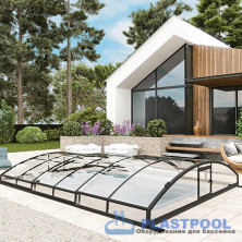 Раздвижной павильон для бассейна Avrora L 8,48м*4,5м*0,80м