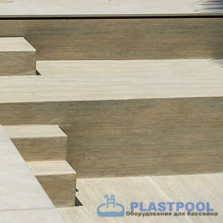 Пленка для бассейна Haogenplast Ogenflex Larch Fresco - 3D (имитация под дерево) 1,65х25м