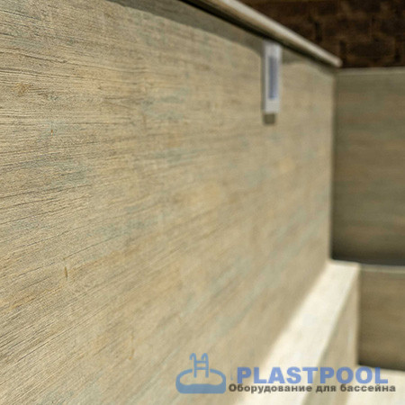 Пленка для бассейна Haogenplast Ogenflex Larch Fresco - 3D (имитация под дерево) 1,65х25м