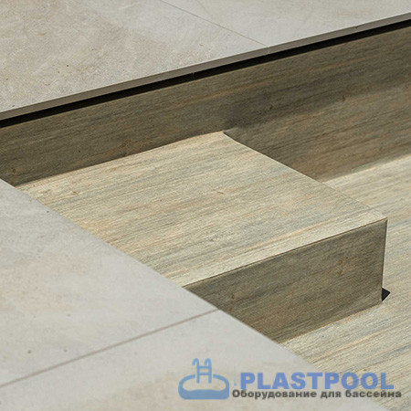 Пленка для бассейна Haogenplast Ogenflex Larch Fresco - 3D (имитация под дерево) 1,65х25м