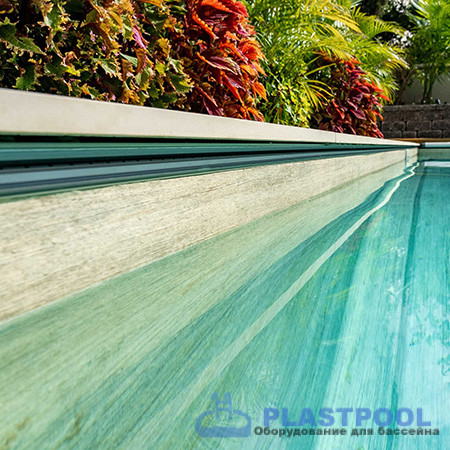 Пленка для бассейна Haogenplast Ogenflex Larch Fresco - 3D (имитация под дерево) 1,65х25м