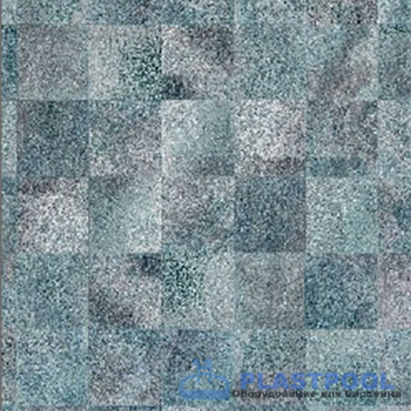 Пленка для бассейна Haogenplast Ogenflex StoneTile Tropic 15 - 3D (каменный тропик) 1,65х25м