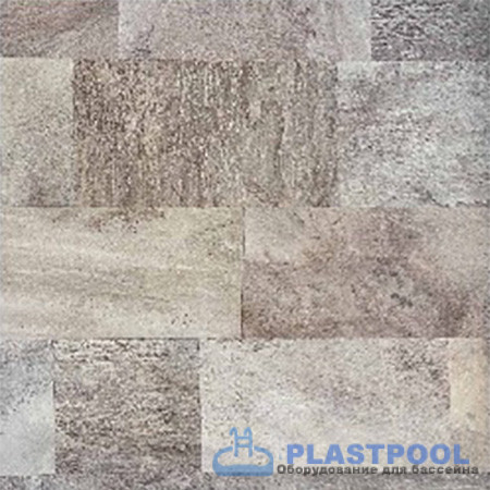 Пленка для бассейна Haogenplast Ogenflex StoneTile Elegance-3D (каменная элегантность) 1,65х25м 