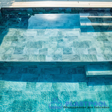 Пленка для бассейна Haogenplast Ogenflex StoneTile Elegance-3D (каменная элегантность) 1,65х25м 