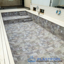 Пленка для бассейна Haogenplast Ogenflex StoneTile Elegance-3D (каменная элегантность) 1,65х25м 