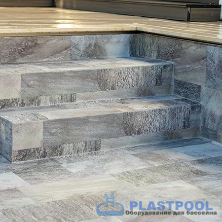 Пленка для бассейна Haogenplast Ogenflex StoneTile Elegance-3D (каменная элегантность) 1,65х25м 