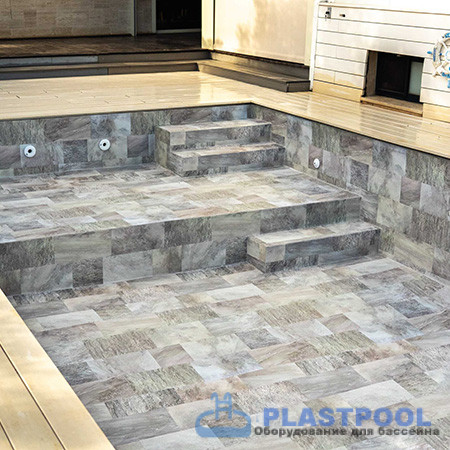 Пленка для бассейна Haogenplast Ogenflex StoneTile Elegance-3D (каменная элегантность) 1,65х25м 