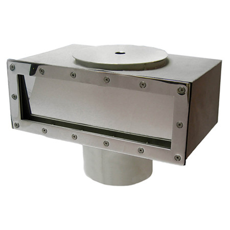 Скиммер Акватехника V-35л 2" ВР с широкой рамкой с переливом (универсал)