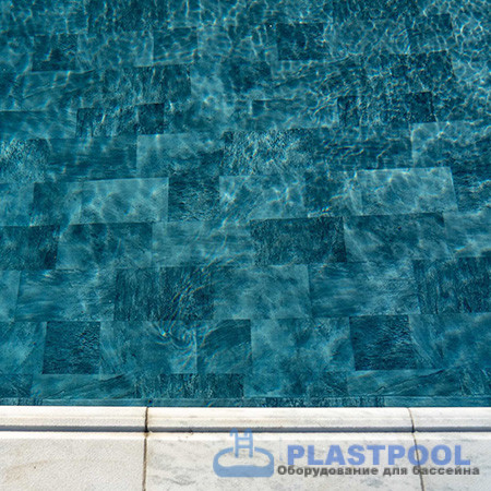 Пленка для бассейна Haogenplast Ogenflex StoneTile Grey-3D (каменно-серый) 1,65х25м