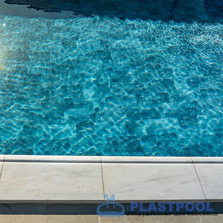 Пленка для бассейна Haogenplast Ogenflex StoneTile Grey-3D (каменно-серый) 1,65х25м