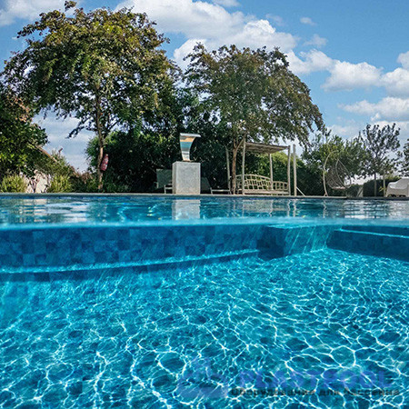 Пленка для бассейна Haogenplast Ogenflex StoneTile Marime 15-3D (морской камень) 1,65х25м