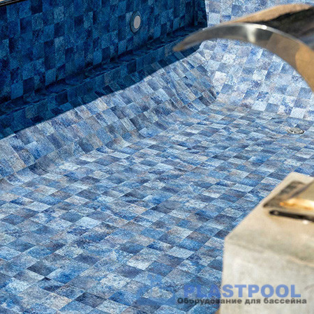 Пленка для бассейна Haogenplast Ogenflex StoneTile Marime 15-3D (морской камень) 1,65х25м